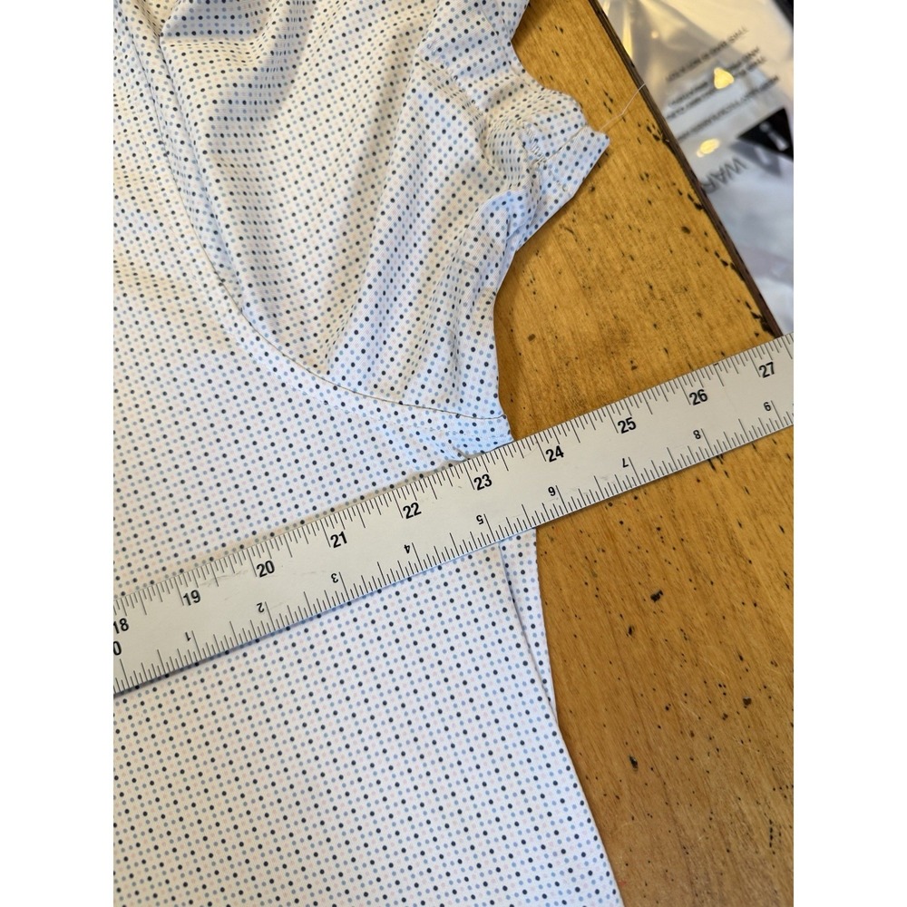 Oakmont Country Club• Peter Millar Crown Crafted Mens L Polka Dot Chest Pocket - Picture 6 of 10